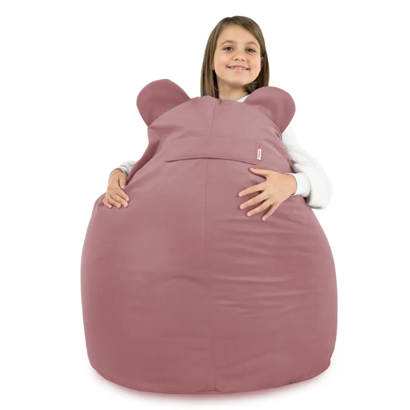 Perłowy fotel pufa dla dzieci – wygoda i bezpieczeństwo w miękkiej formie