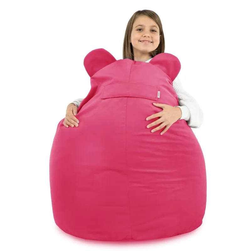 Perłowy fotel pufa dla dzieci – wygoda i bezpieczeństwo w miękkiej formie