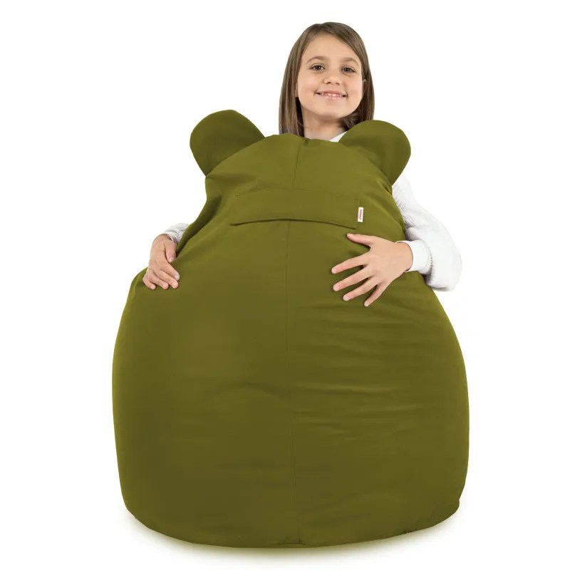 Perłowy fotel pufa dla dzieci – wygoda i bezpieczeństwo w miękkiej formie