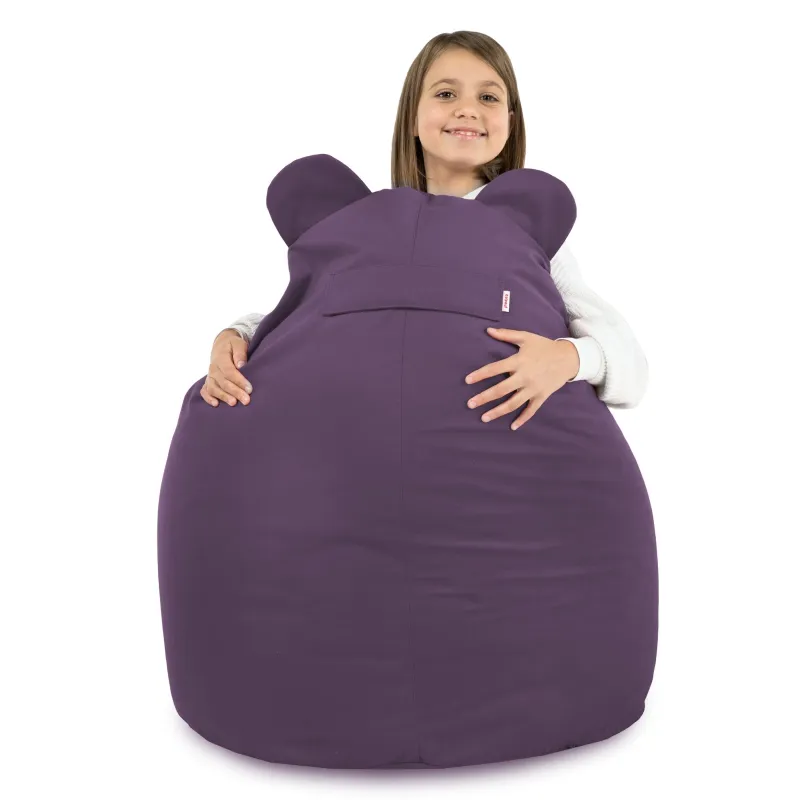 Perłowy fotel pufa dla dzieci – wygoda i bezpieczeństwo w miękkiej formie