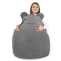 Perłowy fotel pufa dla dzieci – wygoda i bezpieczeństwo w miękkiej formie