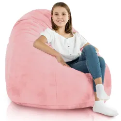 Stylowa Szary Yeti Sztuczne Futro Pufa Worek Sako – Z wysokiej jakości materiałów