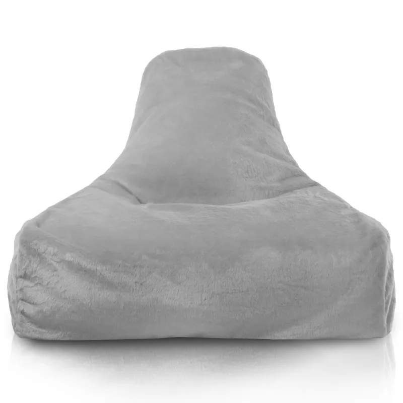 Szary fotel pufa sako Yeti – miękkość i styl w jednym meblu