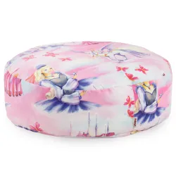 Pufa Podnóżek Okrągły - Premium Prints