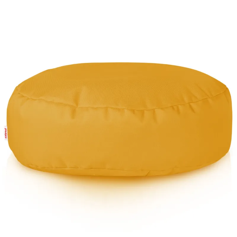 Lekka biały podnóżek puf nylon outdoor – Doskonała dla dzieci i dorosłych