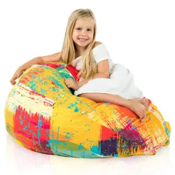 Ergonomiczna Sówki Pufa Worek Sako dla dzieci – Idealna do relaksu