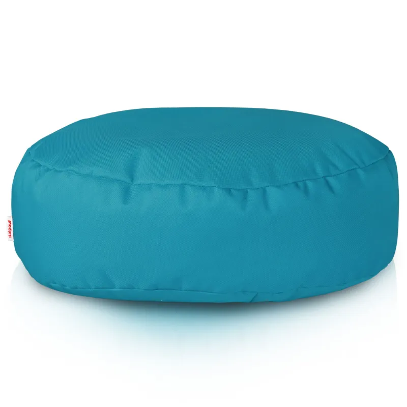 Lekka biały podnóżek puf nylon outdoor – Doskonała dla dzieci i dorosłych