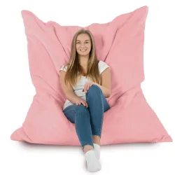 Lekka Szary Yeti Futrzana Poducha Do Siedzenia – Łatwa do przenoszenia