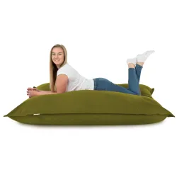 Luksusowa Beżowa Poducha XL Do Leżenia Plusz – Łatwa do przenoszenia