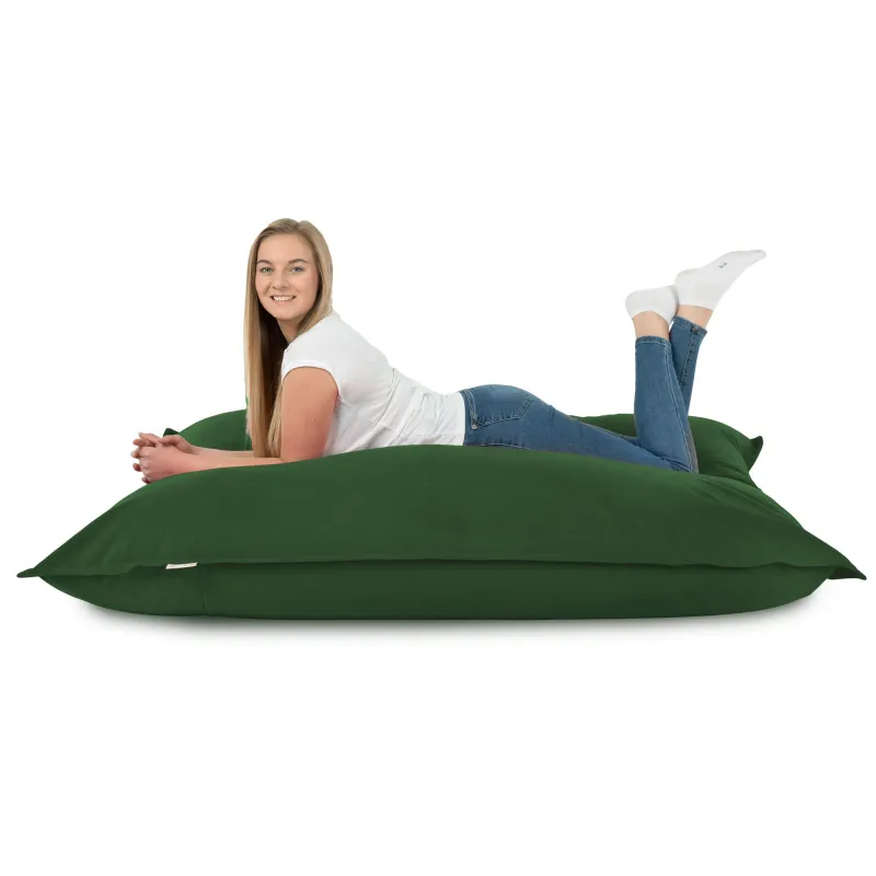 Luksusowa Beżowa Poducha XL Do Leżenia Plusz – Łatwa do przenoszenia