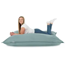 Luksusowa Beżowa Poducha XL Do Leżenia Plusz – Łatwa do przenoszenia