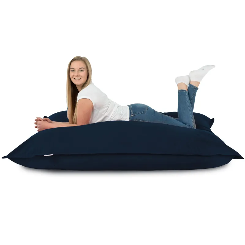 Luksusowa Beżowa Poducha XL Do Leżenia Plusz – Łatwa do przenoszenia