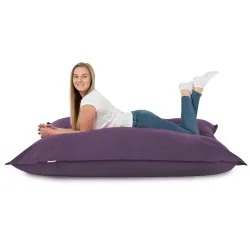 Luksusowa Beżowa Poducha XL Do Leżenia Plusz – Łatwa do przenoszenia