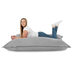 Luksusowa Beżowa Poducha XL Do Leżenia Plusz – Łatwa do przenoszenia