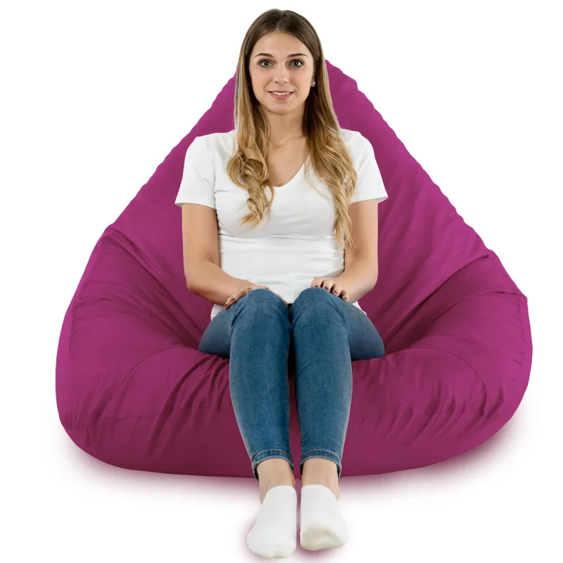 Stylowa Biały Worek Sako Drop XXL Outdoor – Z wodoodporną powłoką