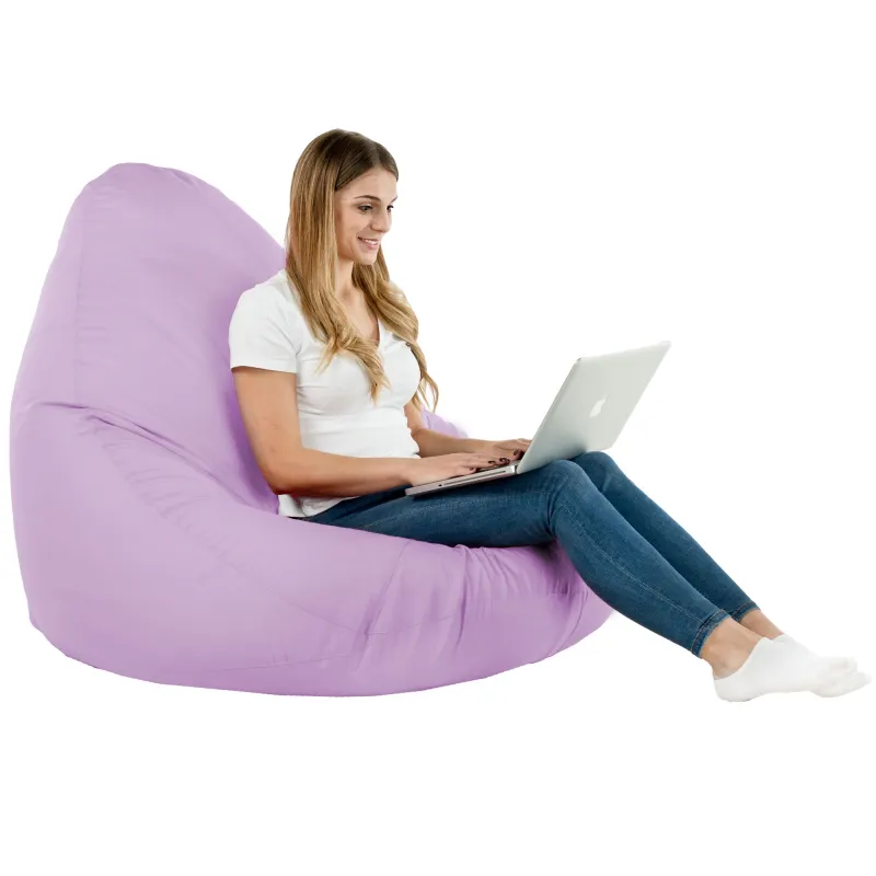 Stylowa Biały Worek Sako Drop XXL Outdoor – Z wodoodporną powłoką