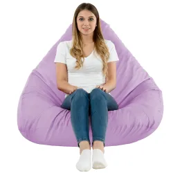 Stylowa Biały Worek Sako Drop XXL Outdoor – Z wodoodporną powłoką