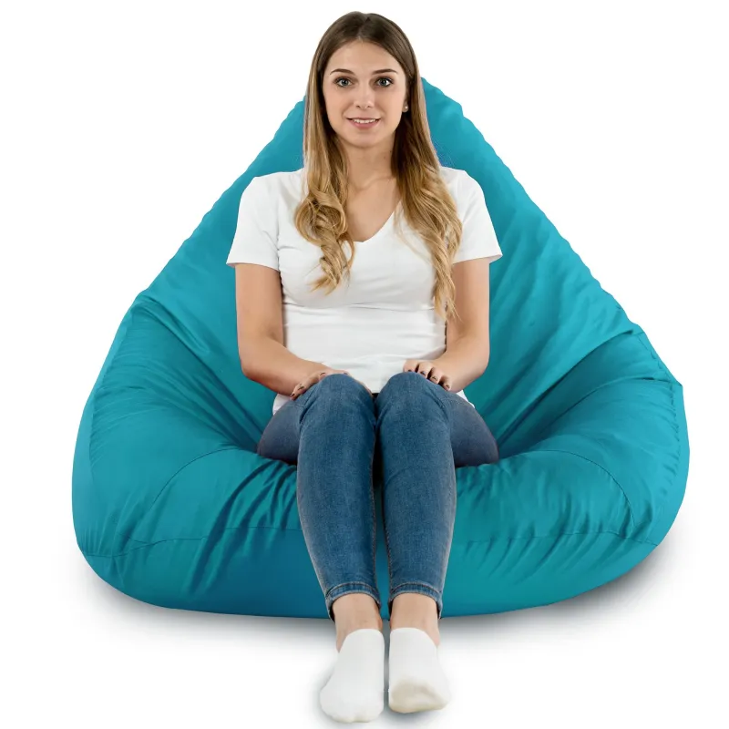 Stylowa Biały Worek Sako Drop XXL Outdoor – Z wodoodporną powłoką