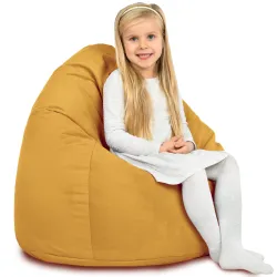 Ergonomiczna Perłowy Worek Fotel Dla Dzieci Pluszowy – Z wysokiej jakości materiałów