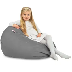 Ergonomiczna Perłowy Worek Fotel Dla Dzieci Pluszowy – Z wysokiej jakości materiałów