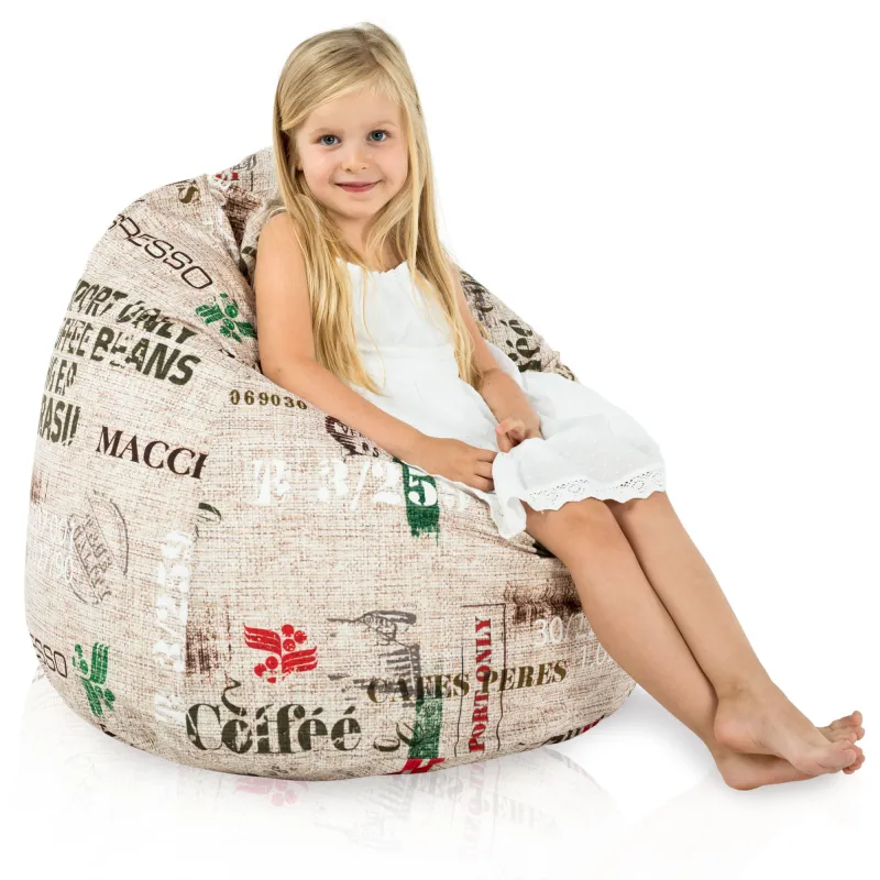 Ergonomiczna Sówki Pufa Worek Sako dla dzieci – Idealna do relaksu