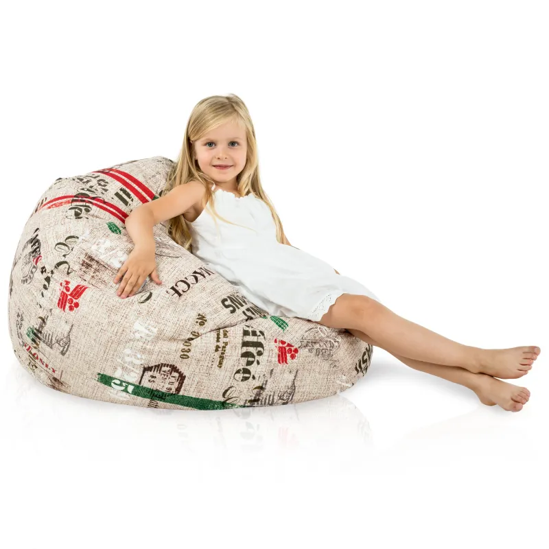 Ergonomiczna Sówki Pufa Worek Sako dla dzieci – Idealna do relaksu