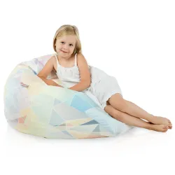 Ergonomiczna Sówki Pufa Worek Sako dla dzieci – Idealna do relaksu