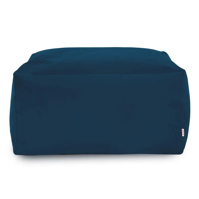 Stylowa Pufa stolik beżowy plusz – Doskonała dla dzieci i dorosłych