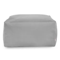 Stylowa Pufa stolik beżowy plusz – Doskonała dla dzieci i dorosłych