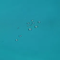 Lekka Pufa stolik biały nylon – Łatwa do przenoszenia