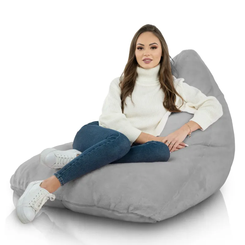 Wygodna szary yeti worek sako bermudy – Doskonała dla dzieci i dorosłych