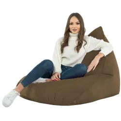 Wytrzymała Perłowa Pufa Sako Worek Bermudy Plusz – Z wodoodporną powłoką