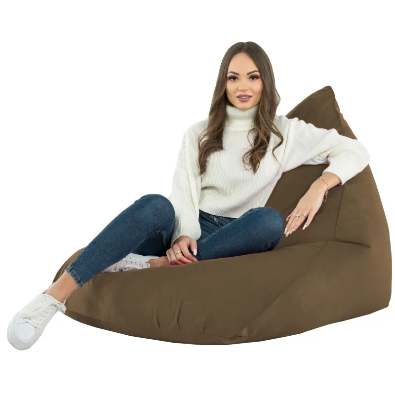 Wytrzymała Perłowa Pufa Sako Worek Bermudy Plusz – Z wodoodporną powłoką