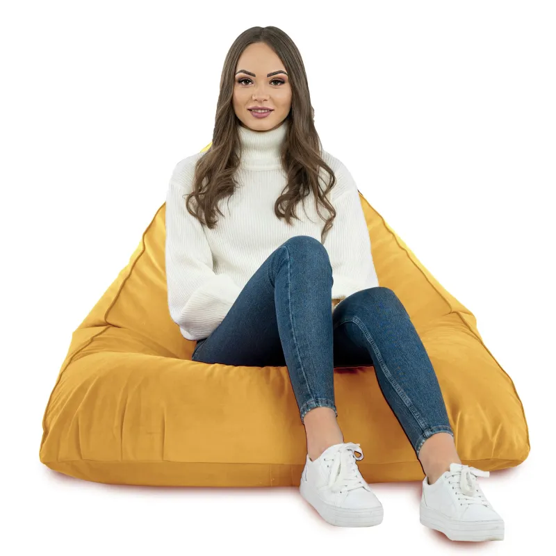 Wytrzymała Perłowa Pufa Sako Worek Bermudy Plusz – Z wodoodporną powłoką