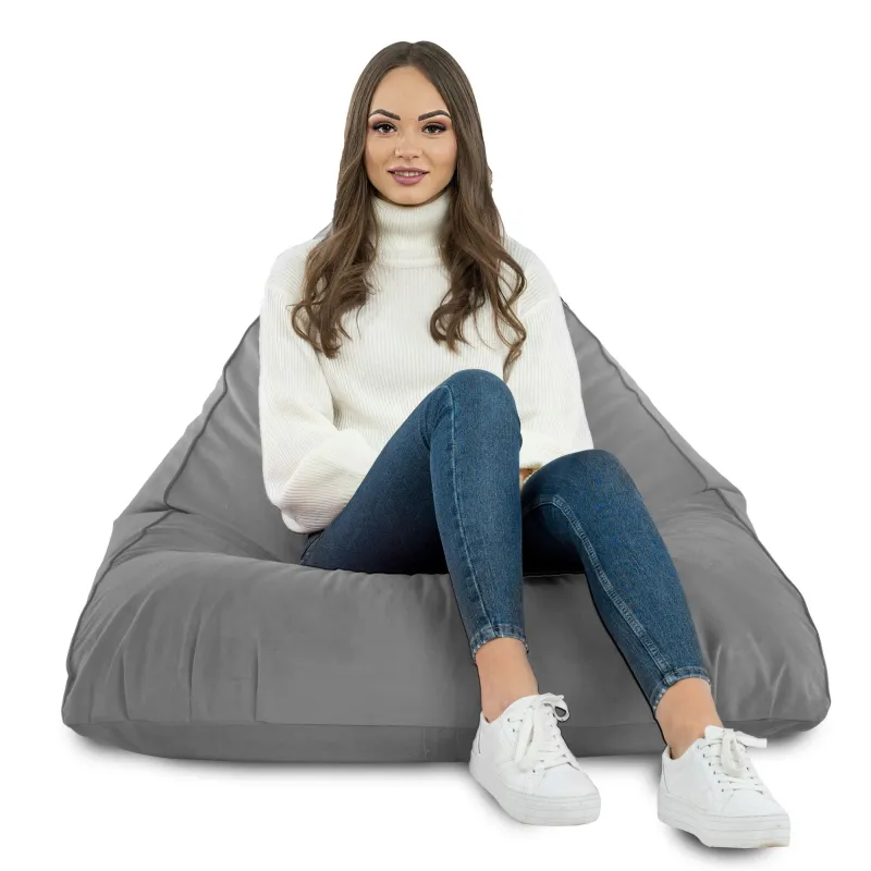 Wytrzymała Perłowa Pufa Sako Worek Bermudy Plusz – Z wodoodporną powłoką