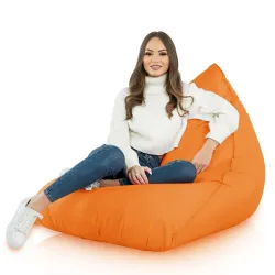 Nowoczesna Biała Pufa Sako Do Leżenia Bermudy Nylon – Z wodoodporną powłoką