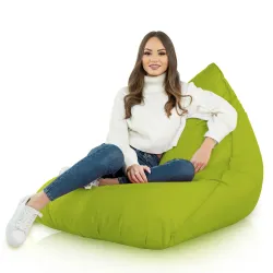 Nowoczesna Biała Pufa Sako Do Leżenia Bermudy Nylon – Z wodoodporną powłoką