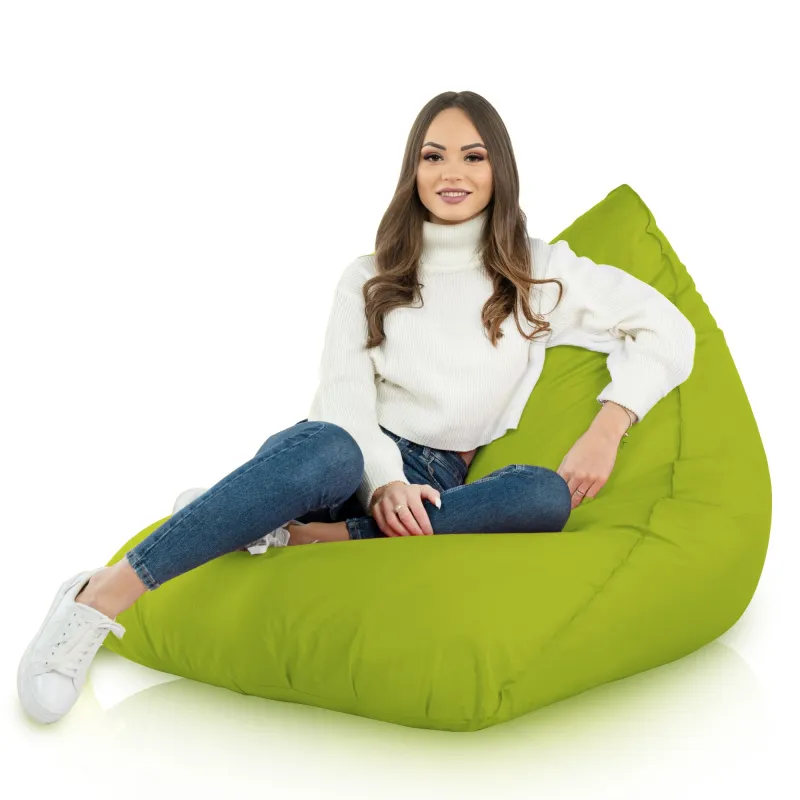 Nowoczesna Biała Pufa Sako Do Leżenia Bermudy Nylon – Z wodoodporną powłoką