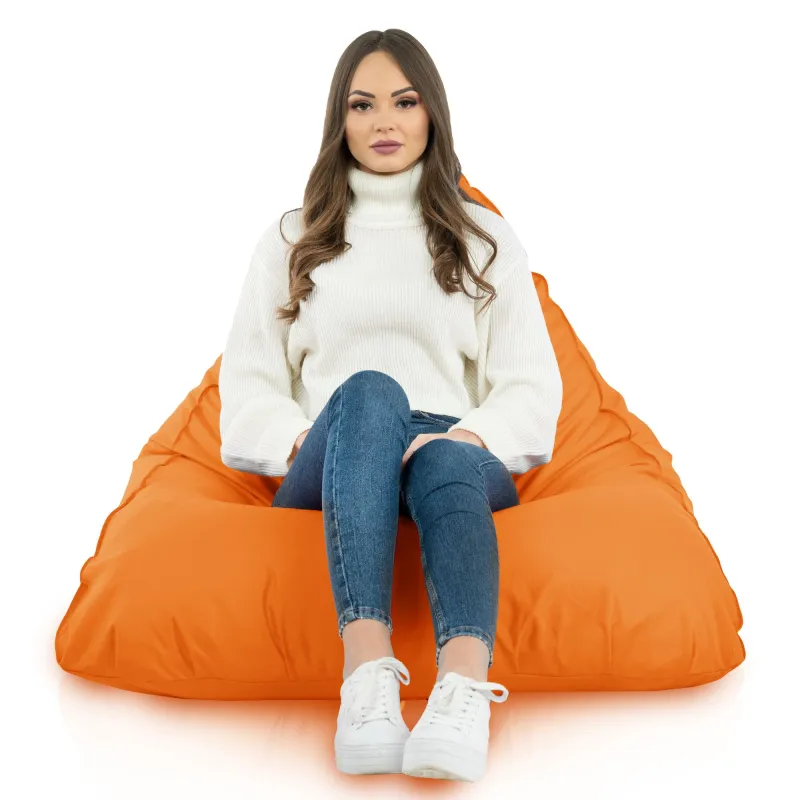 Nowoczesna Biała Pufa Sako Do Leżenia Bermudy Nylon – Z wodoodporną powłoką