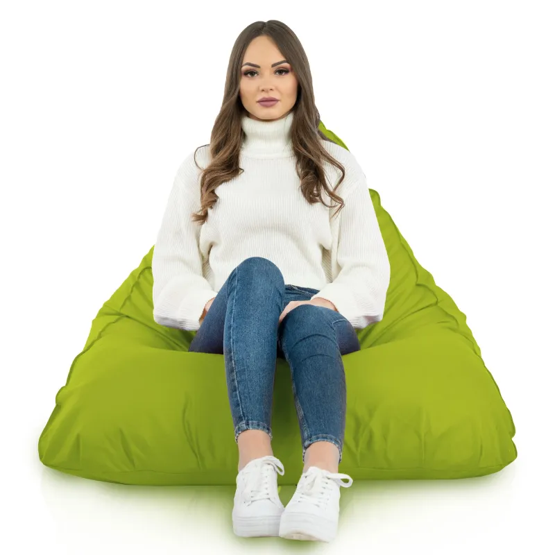 Nowoczesna Biała Pufa Sako Do Leżenia Bermudy Nylon – Z wodoodporną powłoką