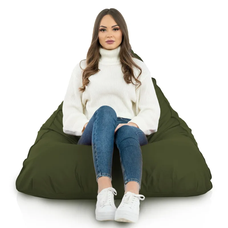 Nowoczesna Biała Pufa Sako Do Leżenia Bermudy Nylon – Z wodoodporną powłoką