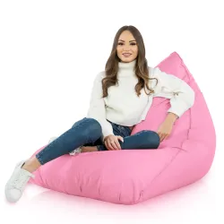 Nowoczesna Biała Pufa Sako Do Leżenia Bermudy Nylon – Z wodoodporną powłoką