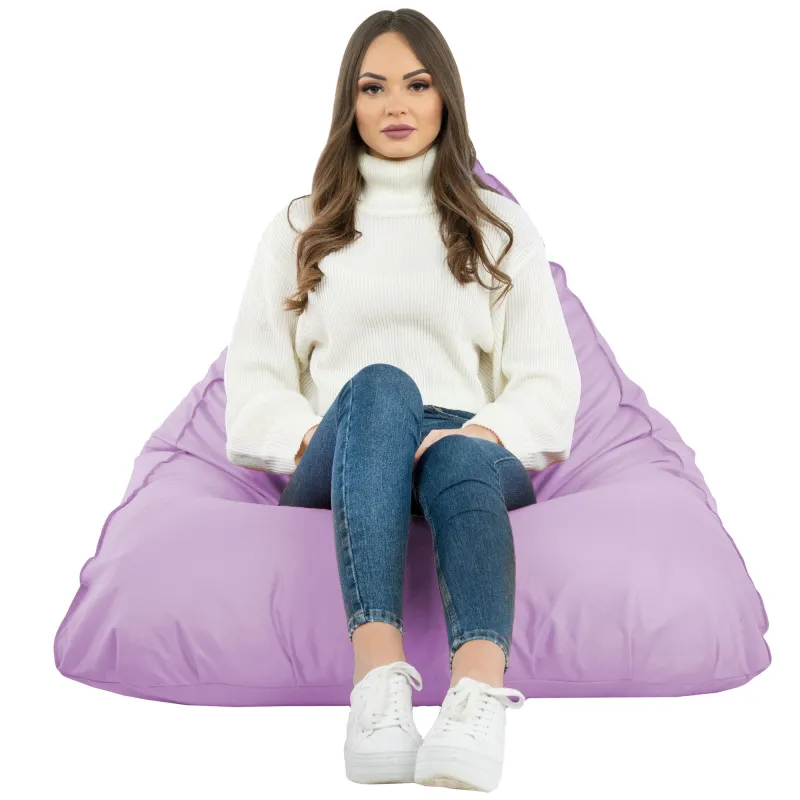 Nowoczesna Biała Pufa Sako Do Leżenia Bermudy Nylon – Z wodoodporną powłoką