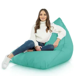 Nowoczesna Biała Pufa Sako Do Leżenia Bermudy Nylon – Z wodoodporną powłoką