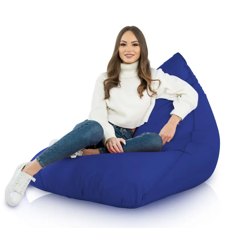 Nowoczesna Biała Pufa Sako Do Leżenia Bermudy Nylon – Z wodoodporną powłoką