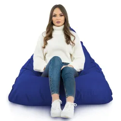 Nowoczesna Biała Pufa Sako Do Leżenia Bermudy Nylon – Z wodoodporną powłoką