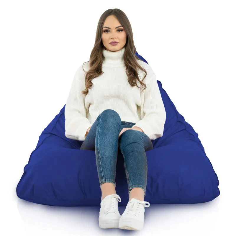 Nowoczesna Biała Pufa Sako Do Leżenia Bermudy Nylon – Z wodoodporną powłoką