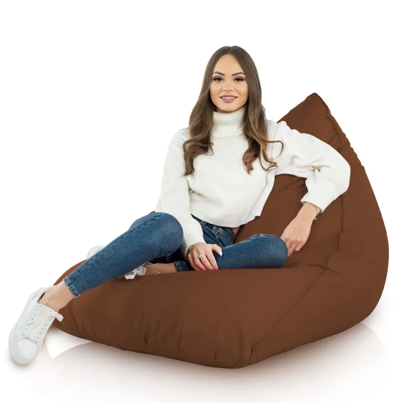 Nowoczesna Biała Pufa Sako Do Leżenia Bermudy Nylon – Z wodoodporną powłoką