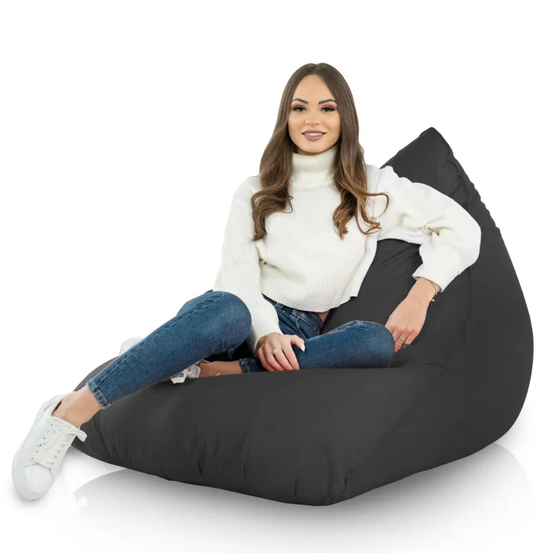 Nowoczesna Biała Pufa Sako Do Leżenia Bermudy Nylon – Z wodoodporną powłoką