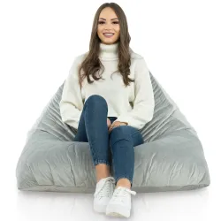 Wytrzymała Perłowa Pufa Sako Worek Bermudy Plusz – Z wodoodporną powłoką